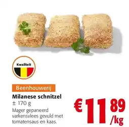 Colruyt Milanese schnitzel aanbieding