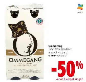 Colruyt Ommegang Tripel sterk blond bier aanbieding