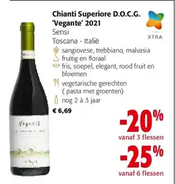 Colruyt Chianti Superiore D.O.C.G. 'Vegante' 2021 aanbieding