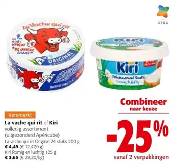 Colruyt La vache qui rit Original 24 stuks 200 g aanbieding