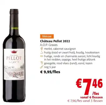 Colruyt Château Pellot 2022 aanbieding