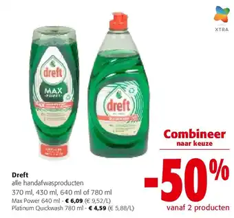 Colruyt Dreft Max Power 640 ml aanbieding