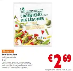 Colruyt wokgroentemix 1 kg aanbieding