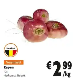 Colruyt Rapen los aanbieding