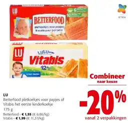 Colruyt LU Betterfood aanbieding