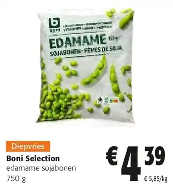 Colruyt Boni Selection edamame sojabonen 750 g aanbieding