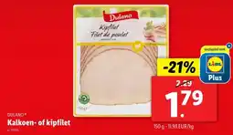 Lidl Kalkoen- of kipfilet aanbieding