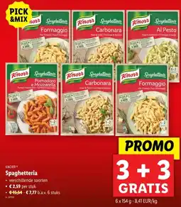 Lidl Spaghetteria aanbieding