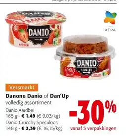 Colruyt Danio Aardbei 165 g aanbieding