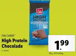 Lidl High Protein Chocolade aanbieding