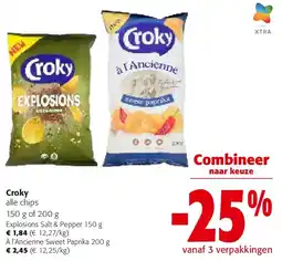 Colruyt Croky alle chips aanbieding