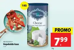 Lidl Gepekelde kaas aanbieding