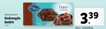 Lidl Gedroogde dadels aanbieding