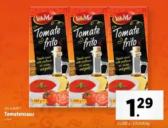 Lidl Tomatensaus aanbieding