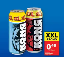 Lidl Energy drink XXL aanbieding