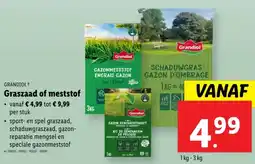 Lidl Graszaad of meststof aanbieding