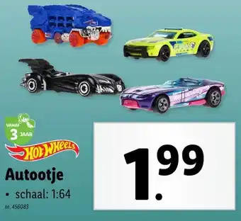 Lidl Hot Wheels Autootje aanbieding