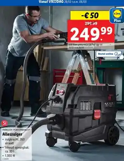 Lidl Alleszuiger aanbieding