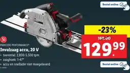 Lidl Invalzaag accu, 20 V aanbieding