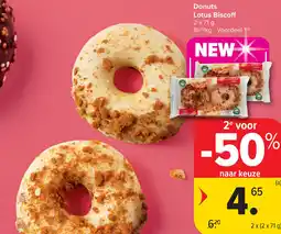 Carrefour Lotus Biscoff Donuts aanbieding