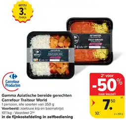 Carrefour Gamma Aziatische bereide gerechten Carrefour Traiteur World aanbieding