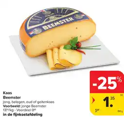 Carrefour Beemster kaas aanbieding