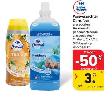 Carrefour Wasverzachter Carrefour aanbieding