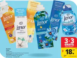 Carrefour Lenor gamma aanbieding