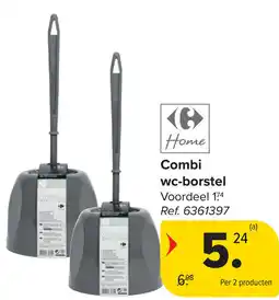 Carrefour Home Combi wc-borstel aanbieding