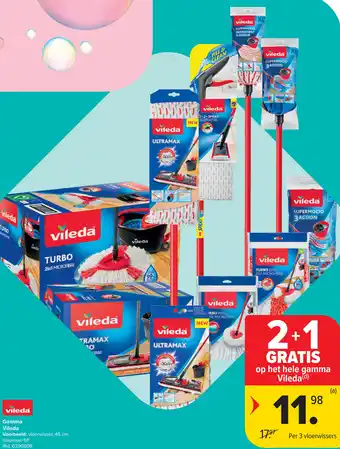 Carrefour Vileda gamma aanbieding