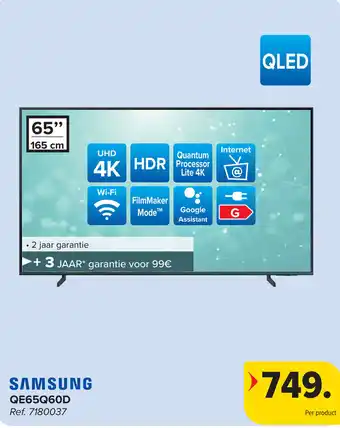 Carrefour Samsung QE65Q60D aanbieding