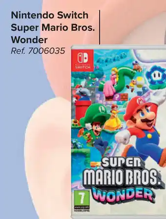 Carrefour Nintendo Switch Super Mario Bros. Wonder aanbieding