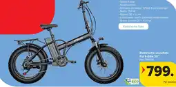 Carrefour Elektrische vouwfiets Fat E-Bike aanbieding