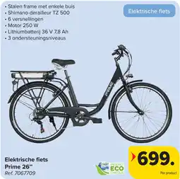 Carrefour Elektrische fiets Prime aanbieding