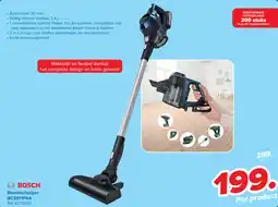 Carrefour Bosch steelstofzuiger BCS611P4A aanbieding