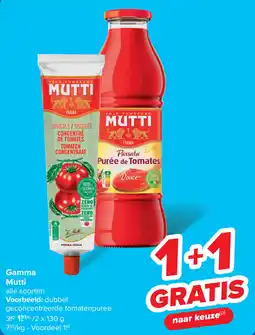 Carrefour Mutti gamma aanbieding