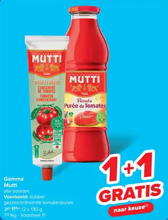 Carrefour Mutti gamma aanbieding