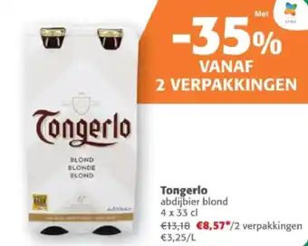 Comarkt Tongerlo abdijbier blond aanbieding