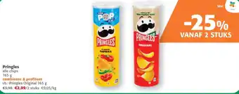 Comarkt Pringles alle chips aanbieding