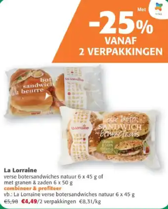 Comarkt La Lorraine aanbieding