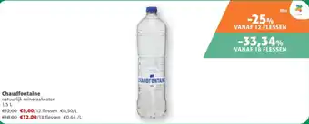 Comarkt Chaudfontaine natuurlijk mineraalwater aanbieding