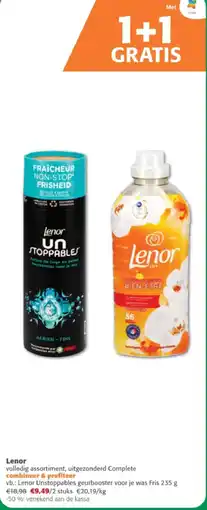 Comarkt Lenor volledig assortiment, uitgezonderd Complete aanbieding