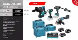 Makita Makita Combopack XGT DK0229G401 aanbieding