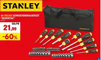 Hubo 48-DELIGE SCHROEVENDRAAIERSET “ESSENTIAL” aanbieding