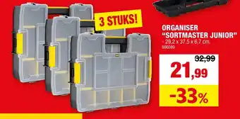 Hubo ORGANISER “SORTMASTER JUNIOR” aanbieding