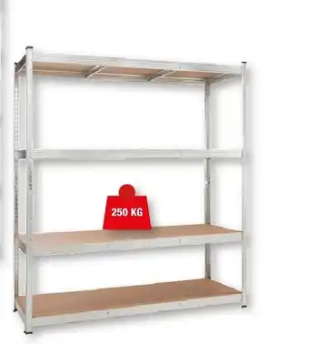 Hubo GEGALVANISEERD REK “HEAVY DUTY” 180 x 160 x 60 cm aanbieding