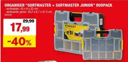 Hubo ORGANISER “SORTMASTER + SORTMASTER JUNIOR” DUOPACK aanbieding