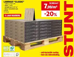 Hubo LAMINAAT “CLASSIC” aanbieding