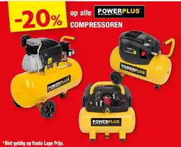 Hubo op alle COMPRESSOREN aanbieding