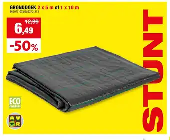 Hubo GRONDDOEK 2 x 5 m of 1 x 10 m aanbieding